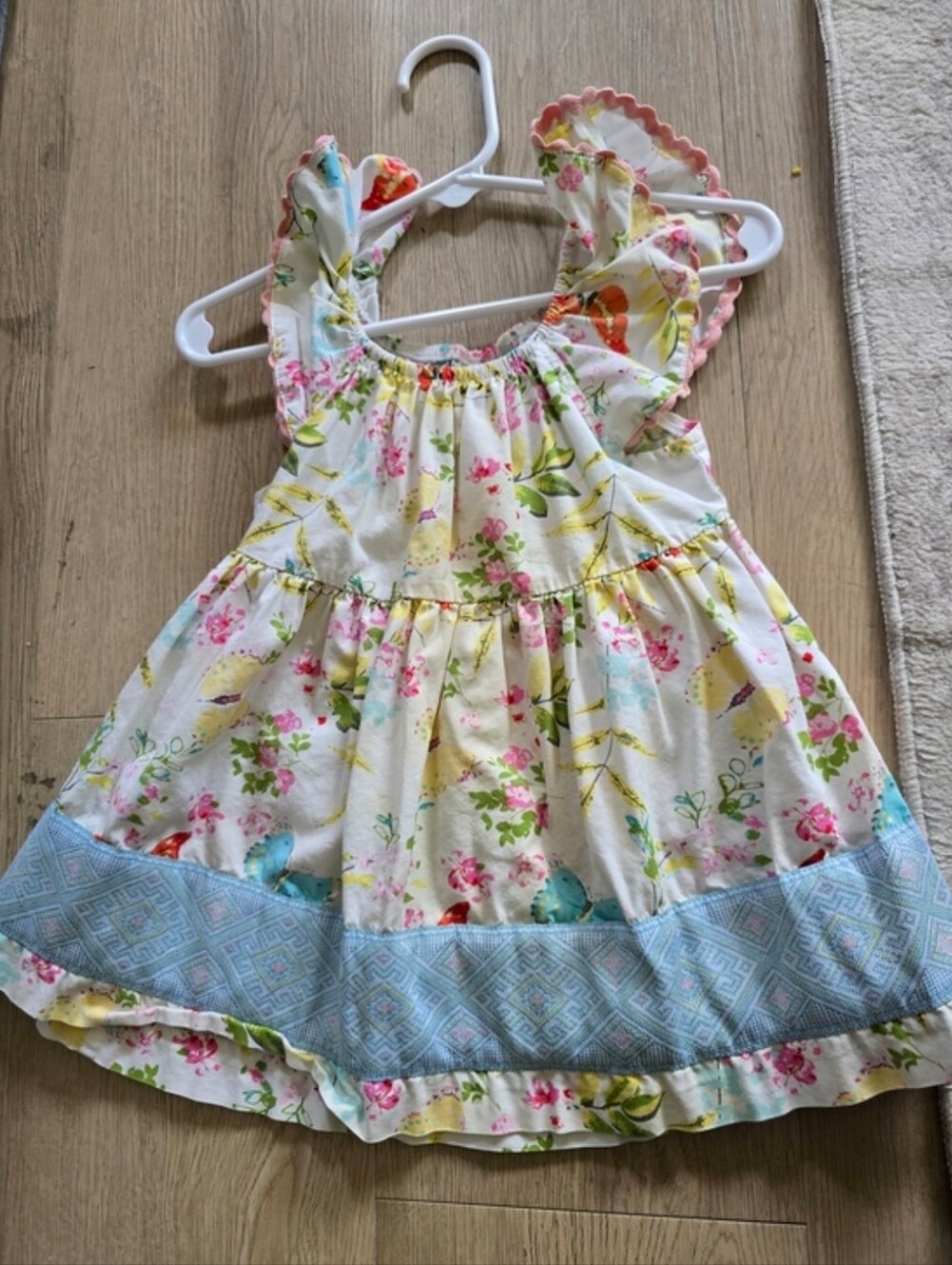Matilda Jane Floral Ruffle Dress - Girls